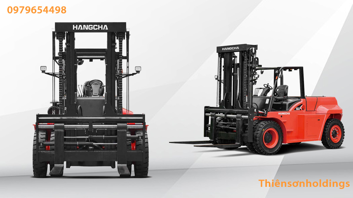 Xe nâng dầu 16 tấn dòng A với thiết kế hiện đại, nâng cấp