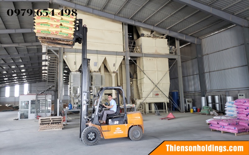 kích thước xe nâng