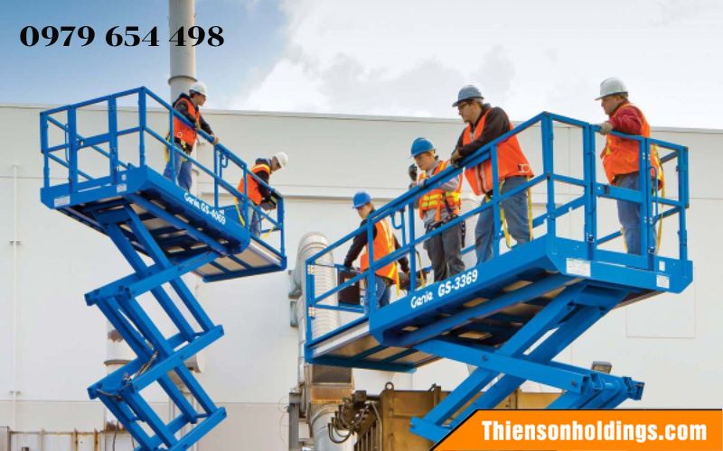An toàn vận hành xe nâng người