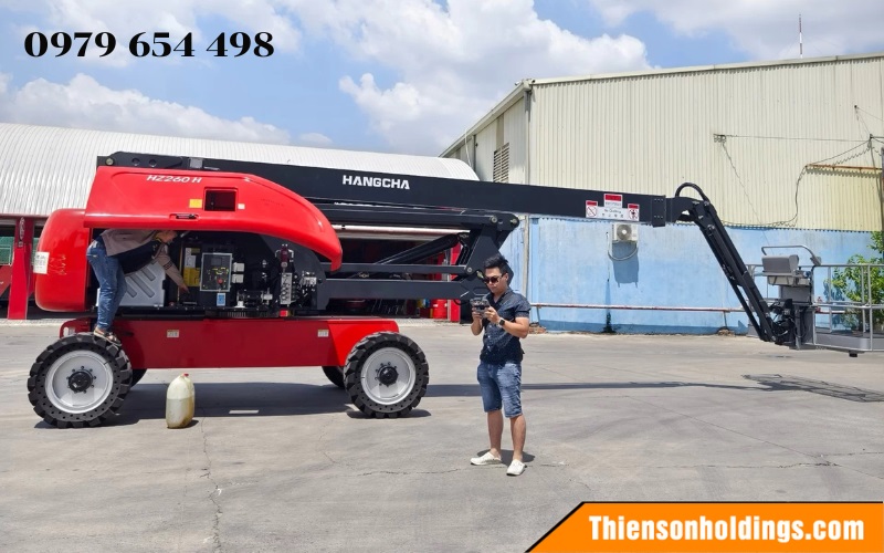 Hướng dẫn vận hành xe nâng người