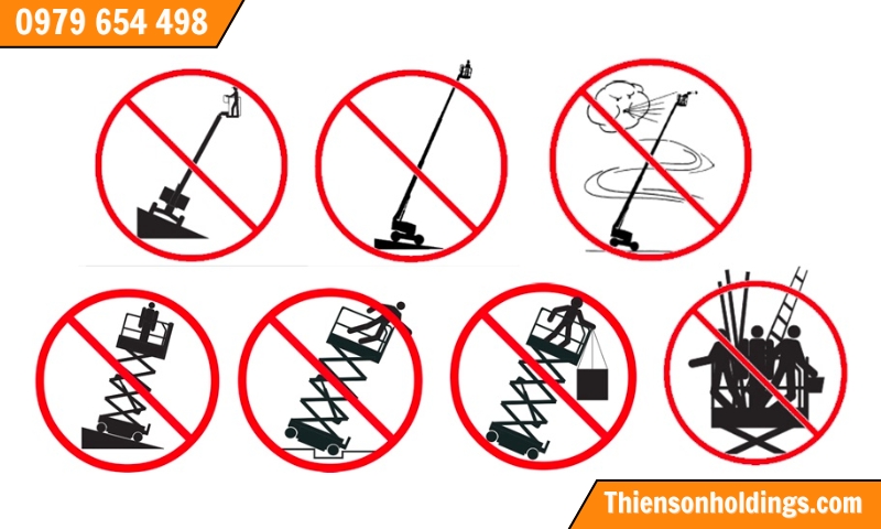 Hướng dẫn vận hành xe nâng người