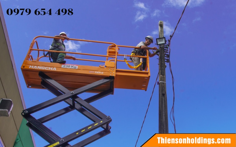 Hướng dẫn vận hành xe nâng người