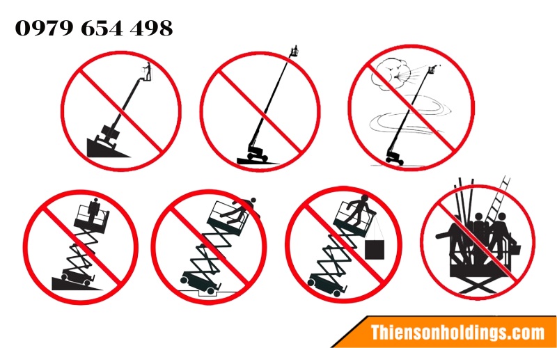 Hướng dẫn vận hành xe nâng người