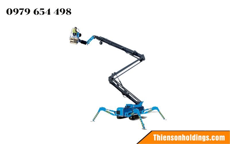 Xe nâng người làm việc trên cao