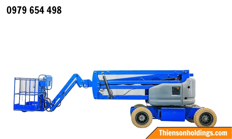 Xe nâng người làm việc trên cao