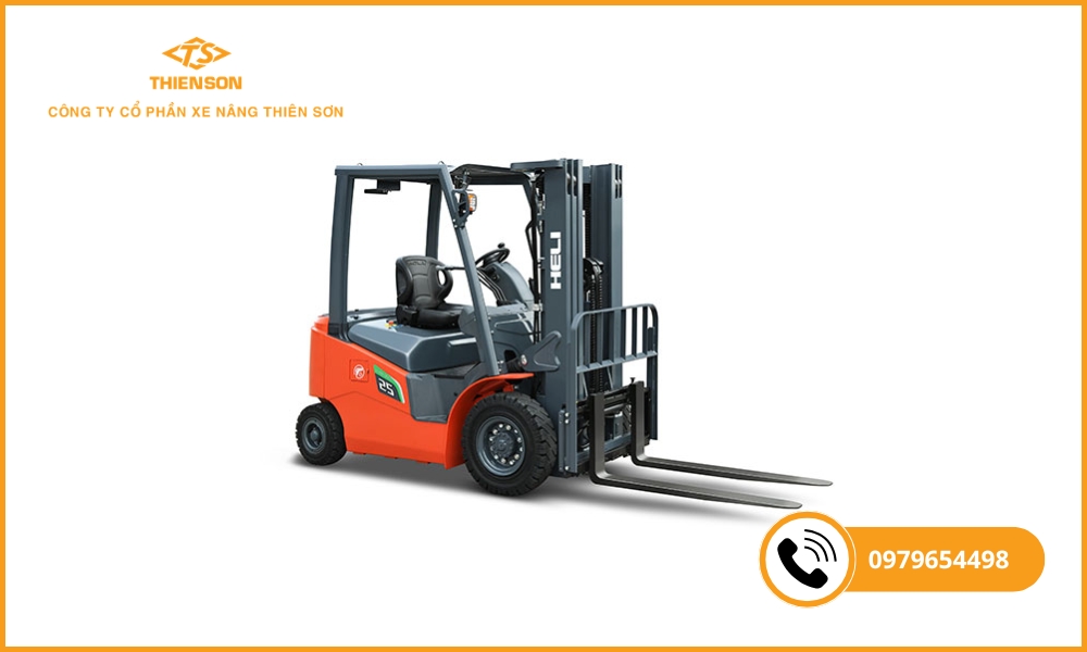 xe nâng điện 2 tấn