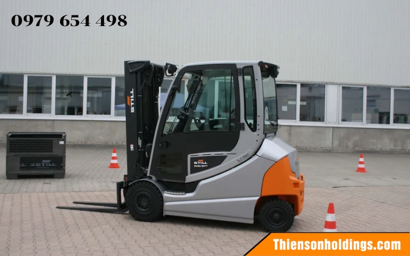 Cách chạy xe nâng điện