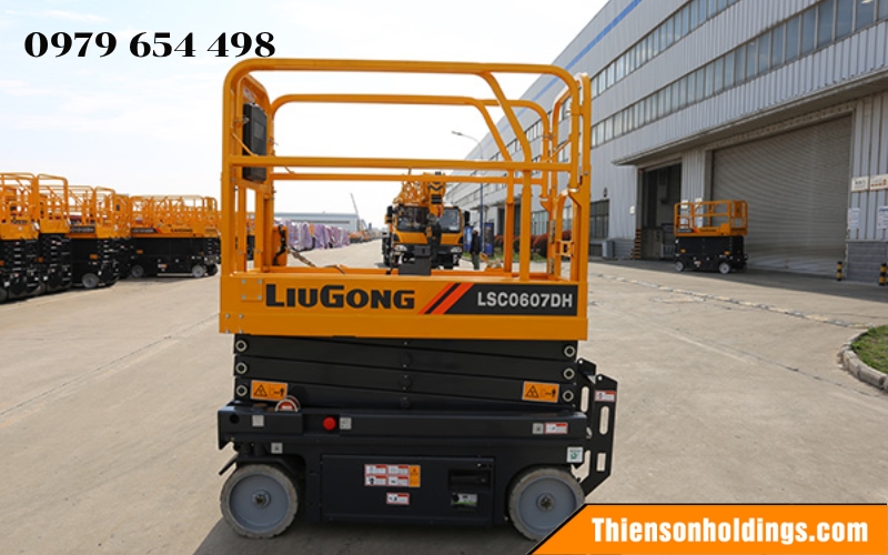Cấu tạo xe nâng người