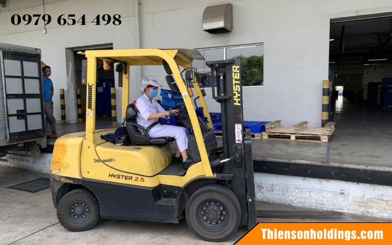 Đèn báo lỗi trên xe nâng
