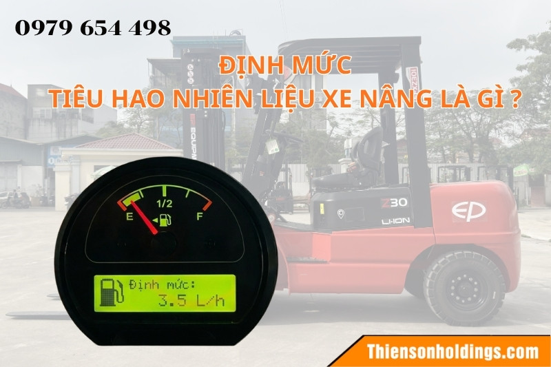 Định mức tiêu hao nhiên liệu xe nâng