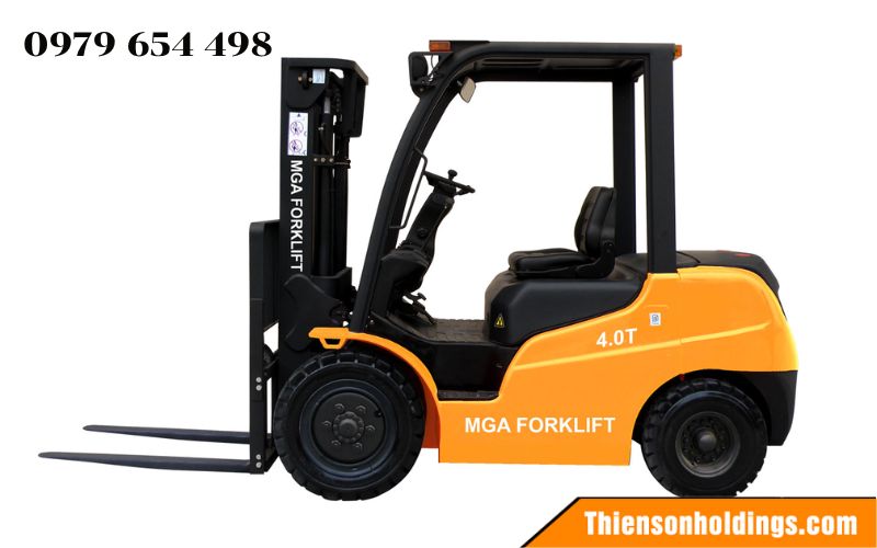 Dung tích bình dầu xe nâng
