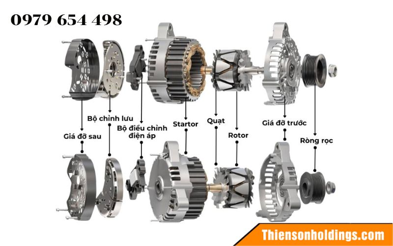 Máy phát điện xe nâng