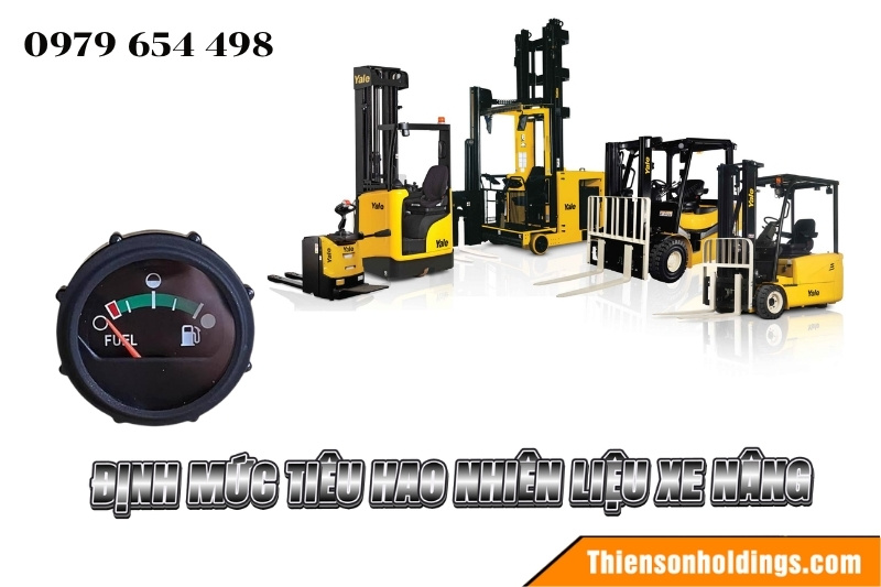 Định mức tiêu hao nhiên liệu xe nâng