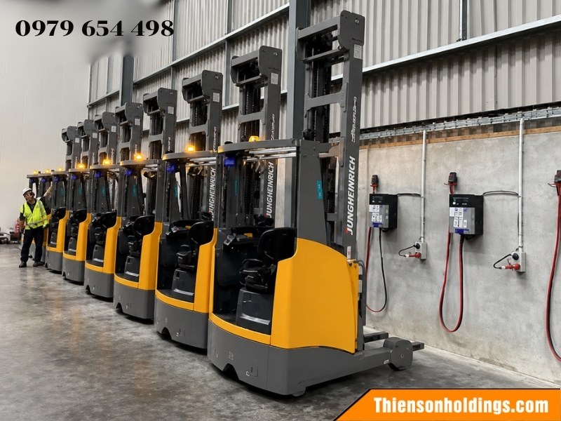 quy định khu vực sạc xe nâng