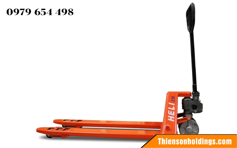 Xe nâng tay không hạ được