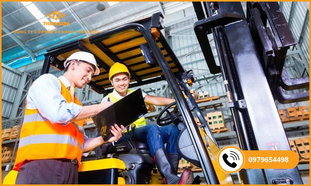 cách kiểm tra xe nâng