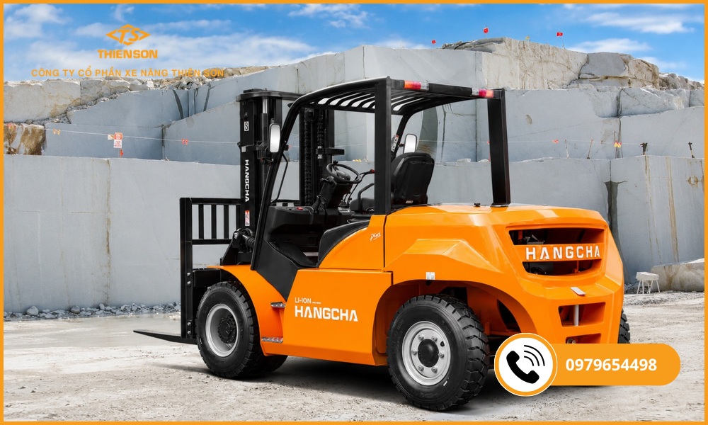 xe nâng điện 6 tấn