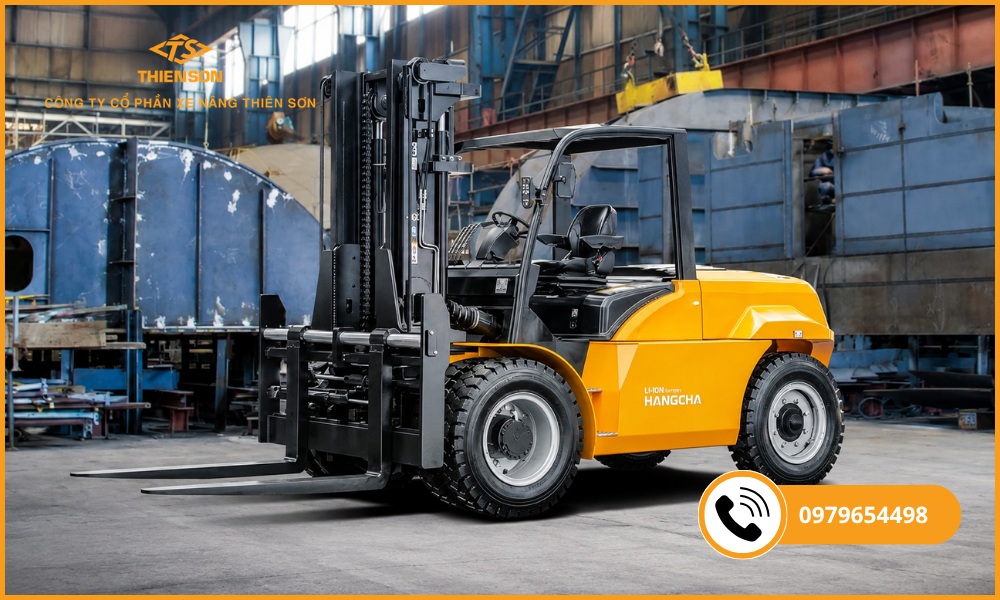xe nâng điện 8 tấn