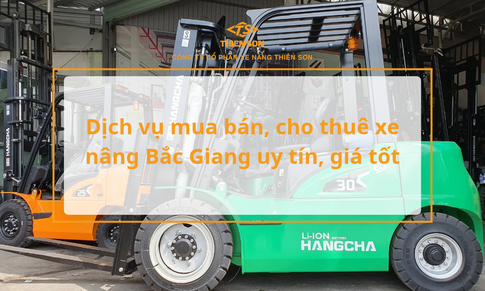 xe nâng bắc giang