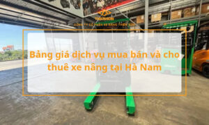 xe nâng hà nam