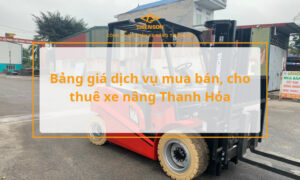 xe nâng thanh hóa